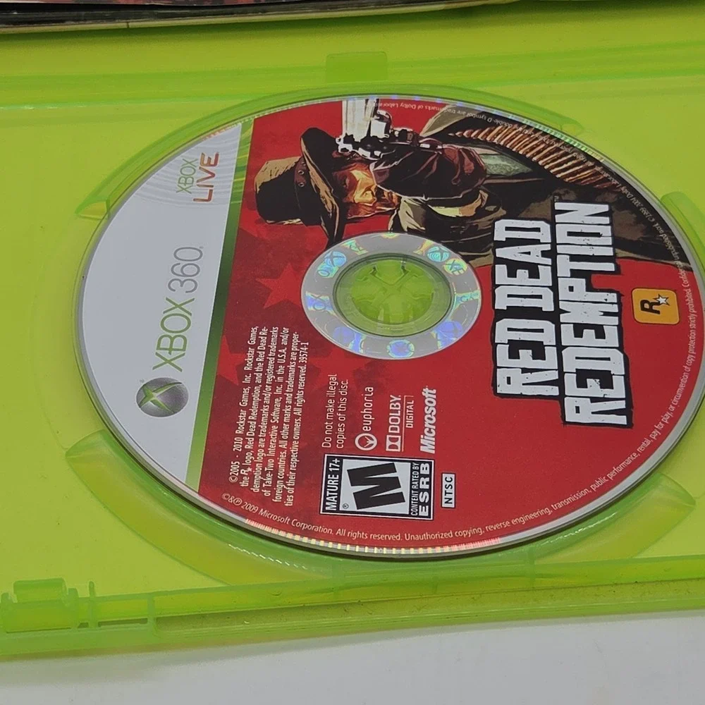 Red Dead Redemption (Xbox 360)  CIB Complete w/ Case Map Manual